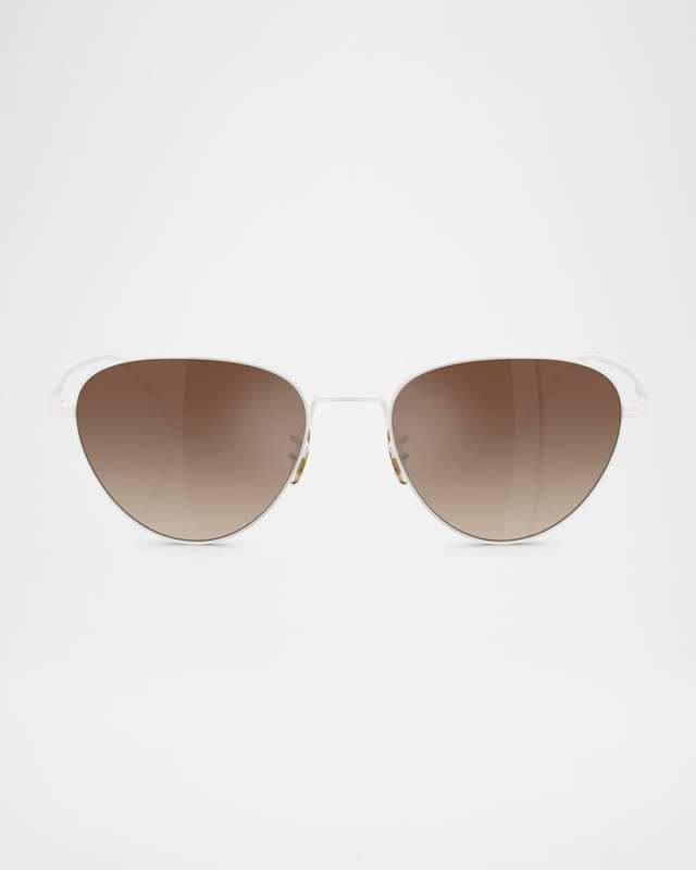 1991C Steel Aviator Sunglasses